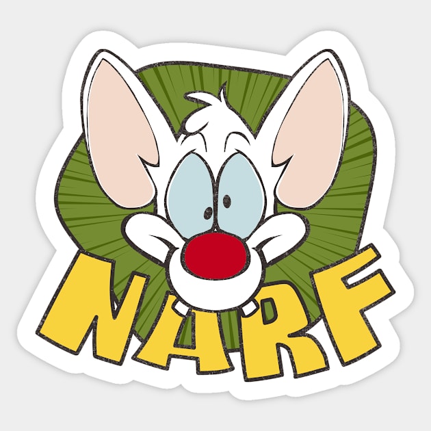 Narf! Sticker by Doc Multiverse Designs